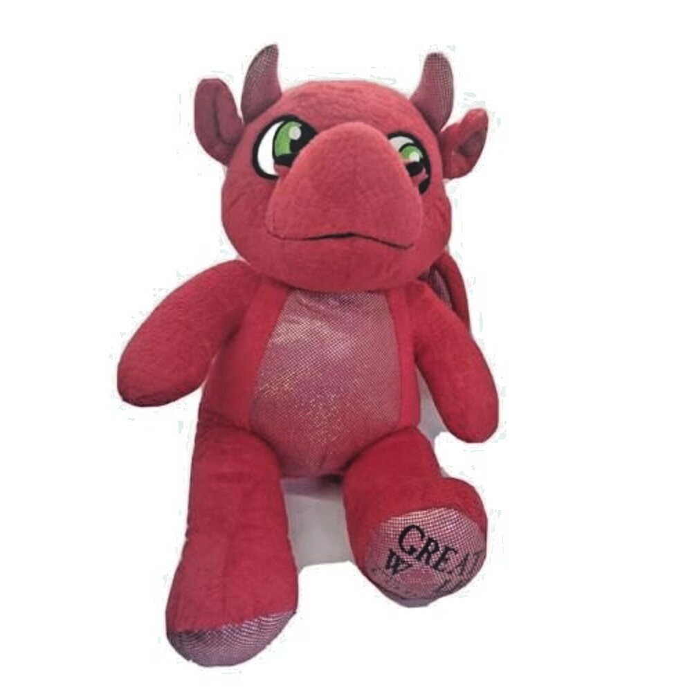 Build A Bear MagicQuest Ellie Red Dragon Plush 15" Great Wolf Lodge Exclusive
